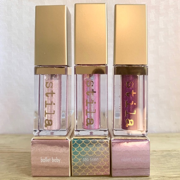 Stila Other - GLITTER & GLOW BUNDLE OF 3 FULL SIZE SHADOWS